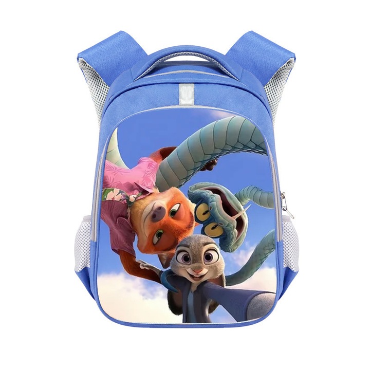 Zootropolis témájú óvodai hátizsák 2, kék, 18