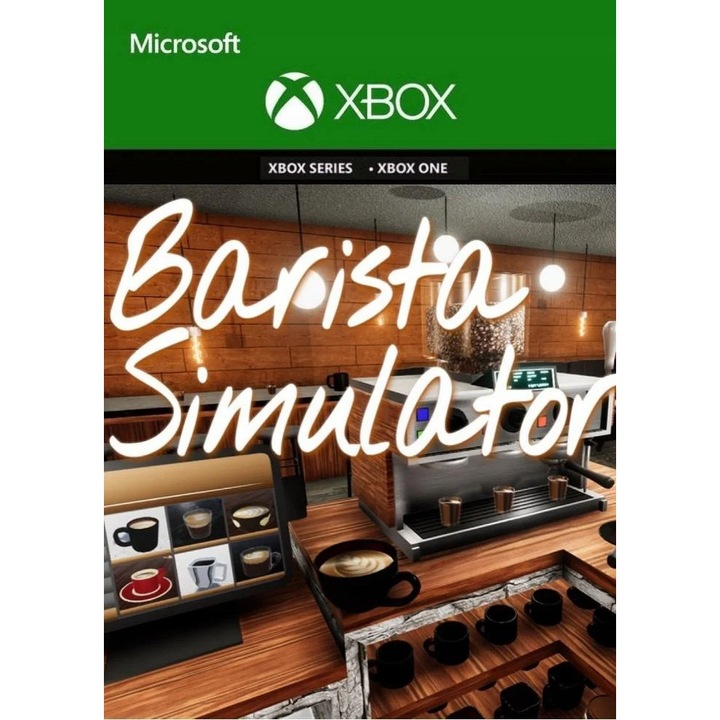 Játék Licenc Barista Simulator Xbox One/X/S Key (Azonnali Aktiváló Kód)