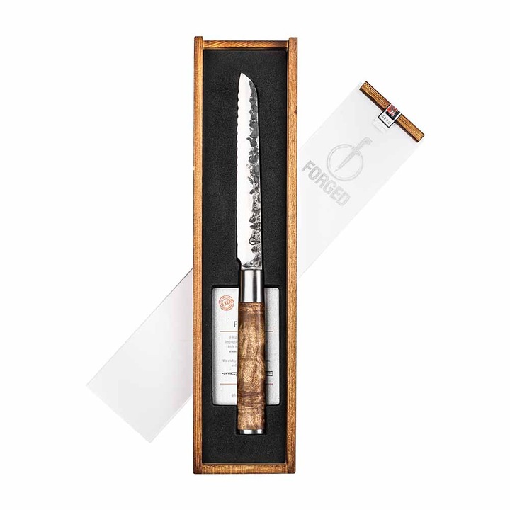 Cuțit universal zimțat, Forged VG10 Utility, forjat manual