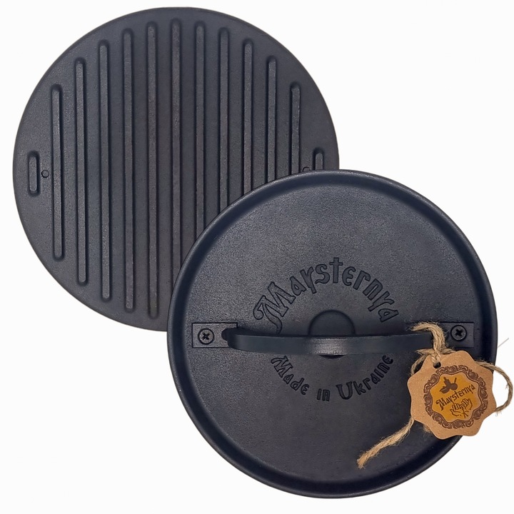 Tigaie universală din fontă Maysternya, 20 cm, 3, 3 kg