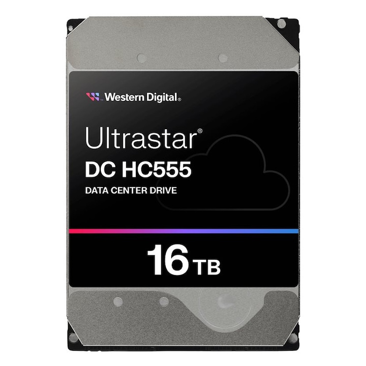 Твърд диск Western Digital 16 TB, 7200 rpm, SATA 6Gb/s, 3.5"