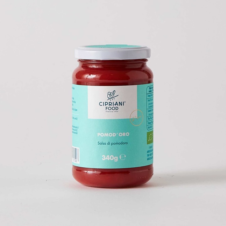 Sos Pomodoro Cipriani, 340g, rosii organice