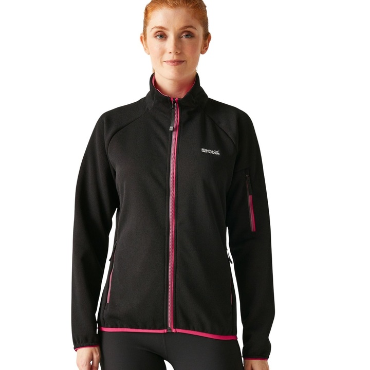 Regatta noi sport pulover, fekete, polieszter, Fekete