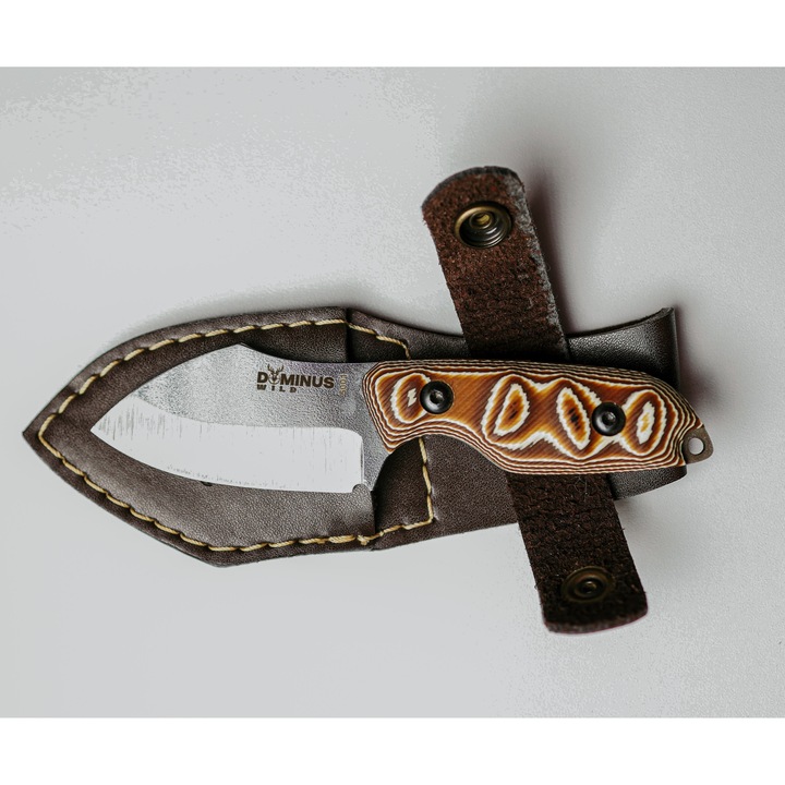 Cutit de vanatoare Dominus Wild 5001, pentru jupuit, lama otel inoxidabil 4028