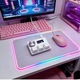 Геймърска клавиатура Ugo® SayoDevice O3C OSU Keyboard, Магнитни Hall суичове с Rapid Trigger, линейни клавиши, с въртящ се бутон и екран, функции Copy/Paste, Shortcut, Mini Keypad с Macro Hotswap, бяла