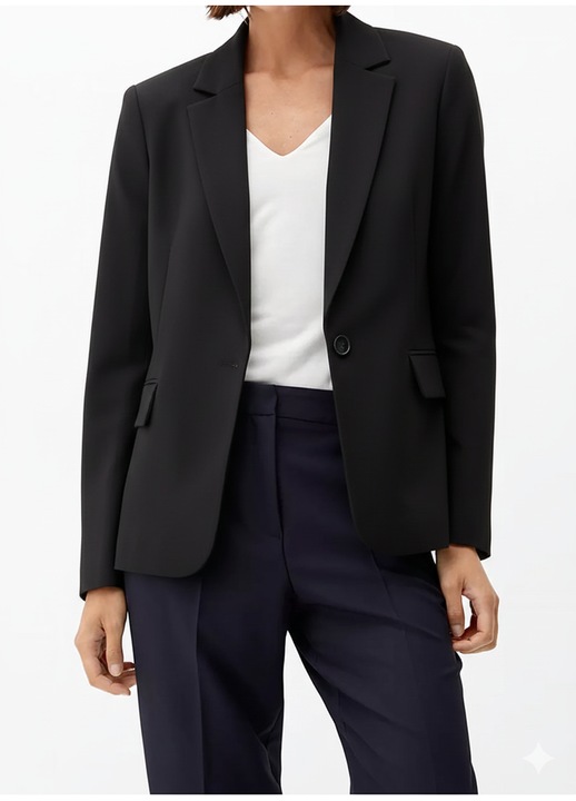 S.Oliver blazer negru de dam, Negru