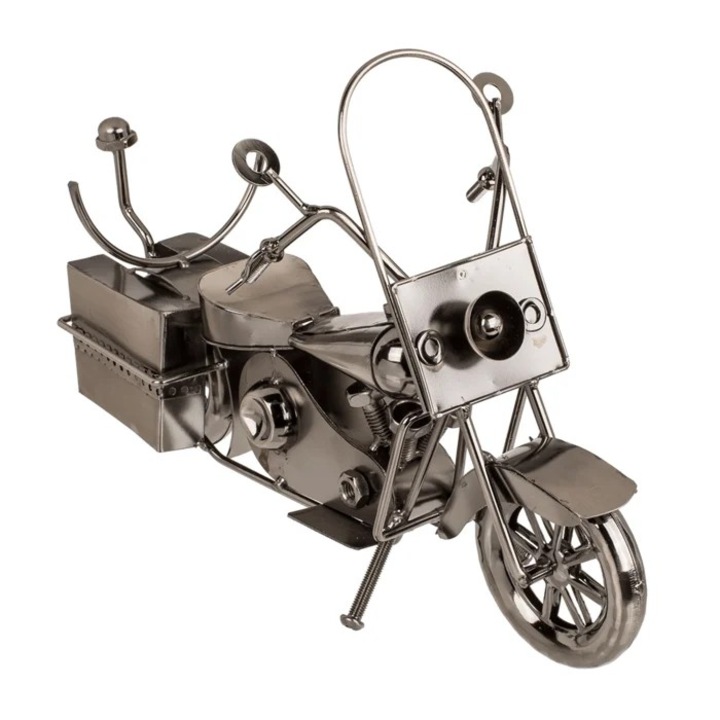 Suport sticle vin Moto Retro model 2