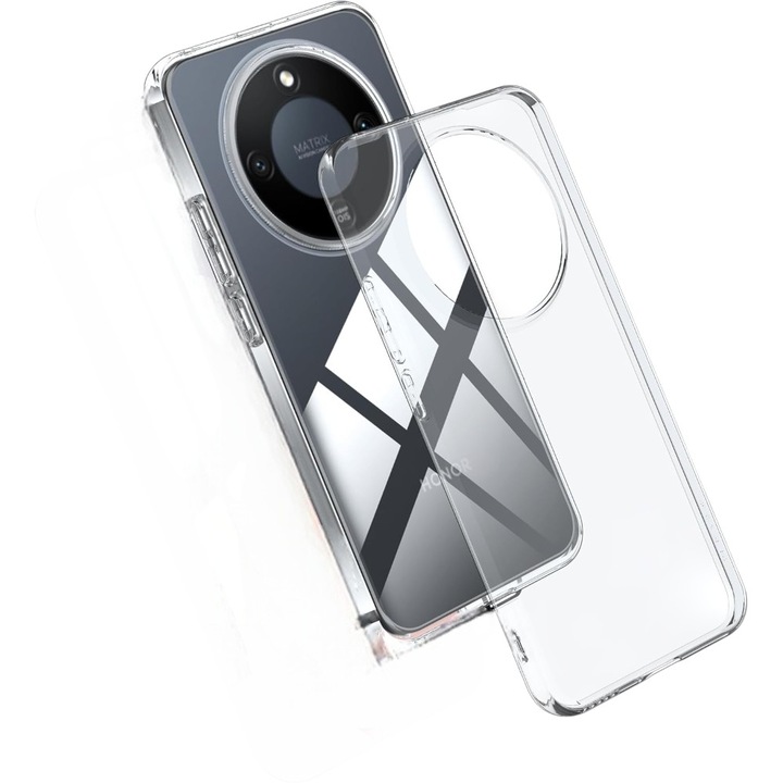 Husa silicon, G-Tech, compatibila cu Honor X70/ X9d/ Magic 8 Lite, transparenta, 1 mm