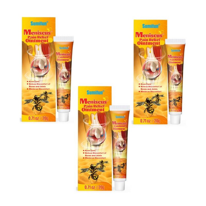 Sumifun 3 db-os krémkészlet izom- és ízületi fájdalmakra méhmérggel