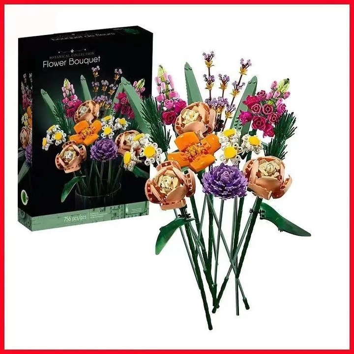 Комплект за изграждане, играчки, консервирани цветя, празнични подаръци