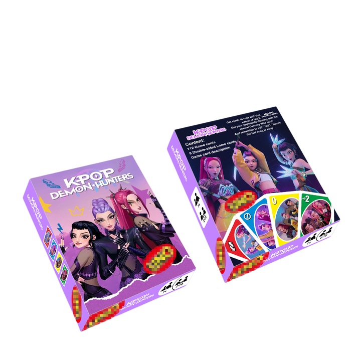 Monster Hunt K-POP társasjáték készlet, 112 lap, 02