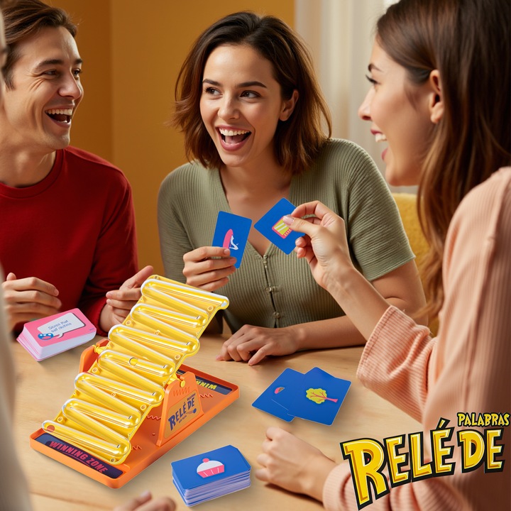 Puzzle Adventure társasjáték, interaktív, 2-6 játékos, 120 tematikus kártya, 28x22x8cm