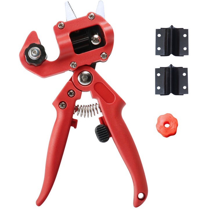 Foarfeca de altoire multifunctionala, 3 tipuri de lame, 5-14 mm, pentru gradinarit