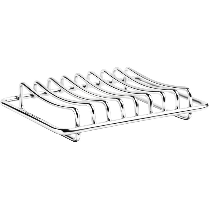 Suport pentru sapun din otel inoxidabil, argintiu, 12x9x2.5cm, set 1 buc.