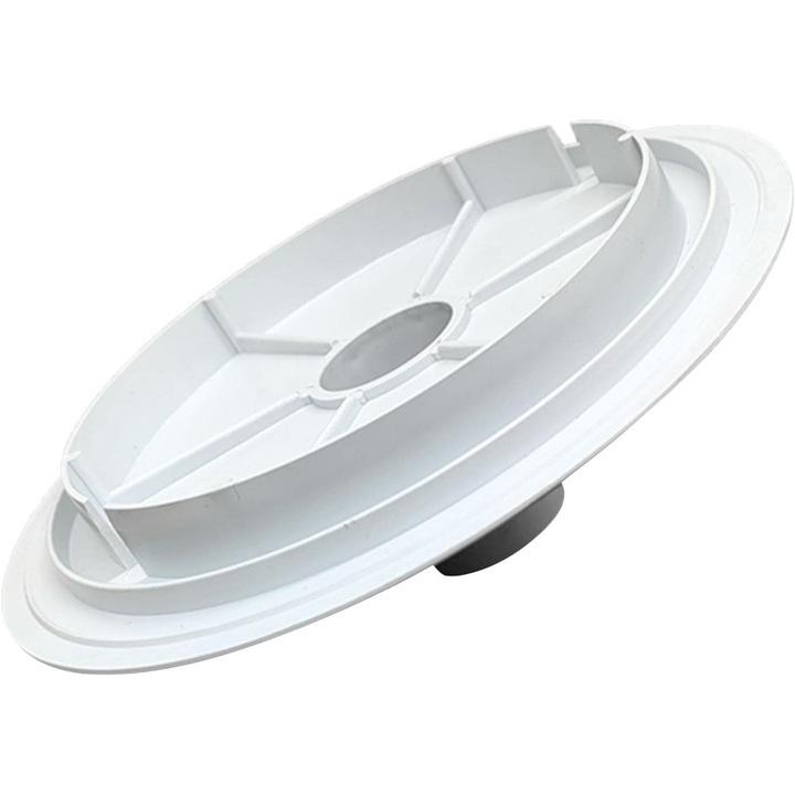Вакуумна плоча за скимер за басейн, 8-1/16", аксесоари за смяна, бяла