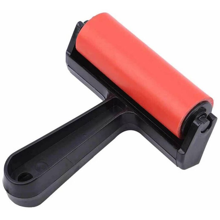 Unealta pentru pictura cu diamante, rola 5D, rosie, 1 buc