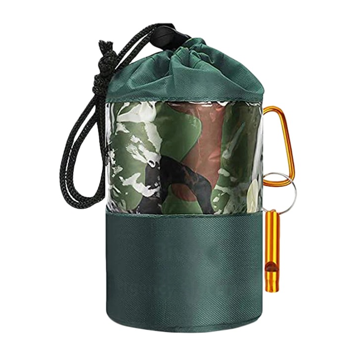 Sac de dormit de urgenta, impermeabil, reutilizabil, 210x91cm, 120g, set de saci de dormit