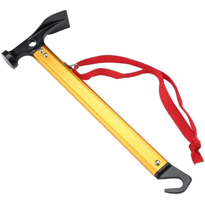 Чук за палатки, екстрактор, многофункционални инструменти, златист