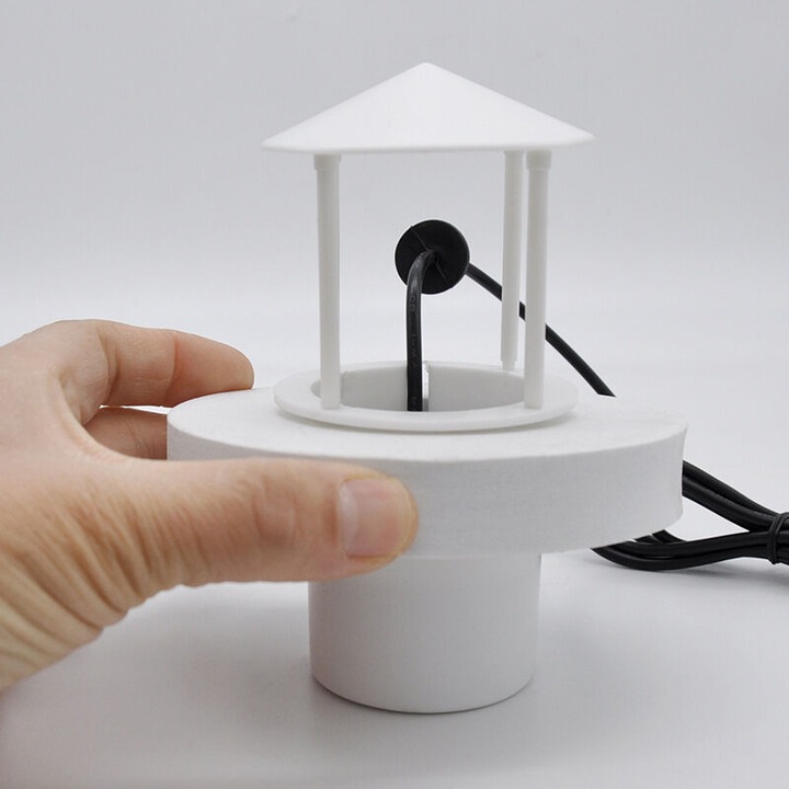 Atomizor plutitor pentru acvarii, capacitate peste 10 litri, forma rotunda, 11x13cm