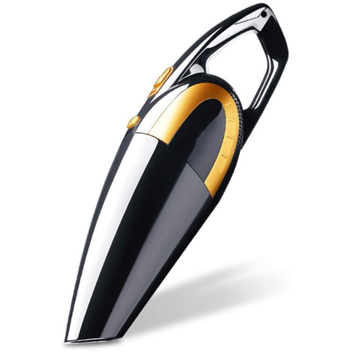 Aspirator portabil 120W, umed si uscat, filtru HEPA, cu 3 duze, cablu de alimentare 4.5m