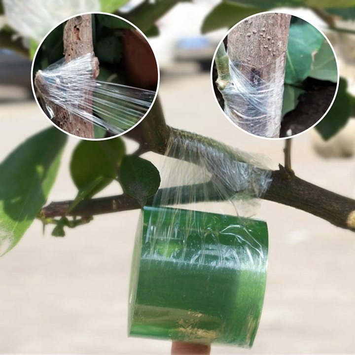 Zöld oltószalag, 3cm x 100m, biológiailag lebomló, növényekhez