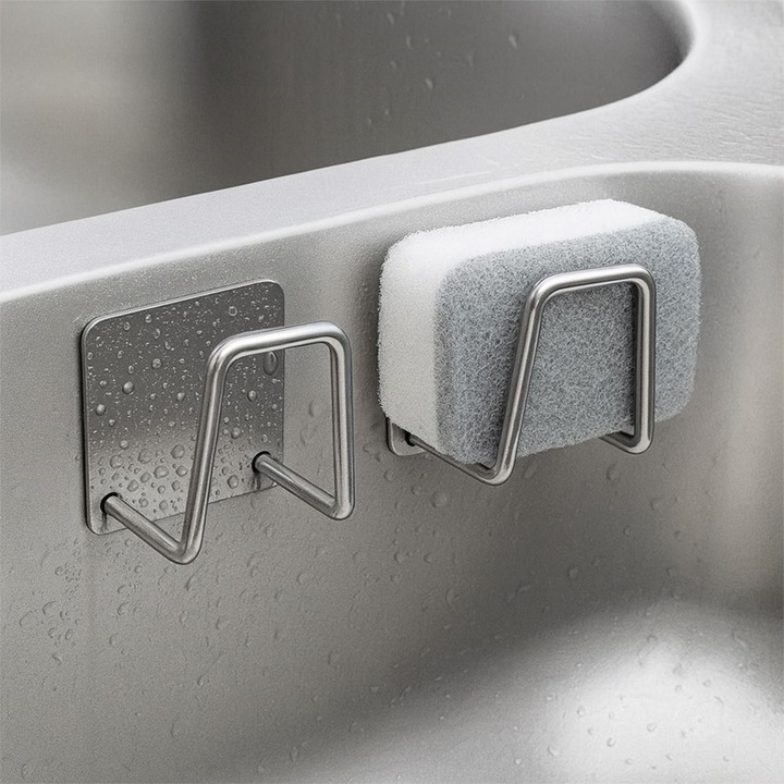 Suport Multifunctional Autocolant din Otel Inoxidabil 5cm