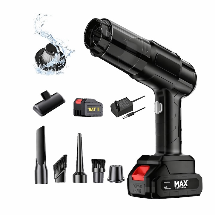 Aspirator auto 6 in 1 fara fir LEIHMANN