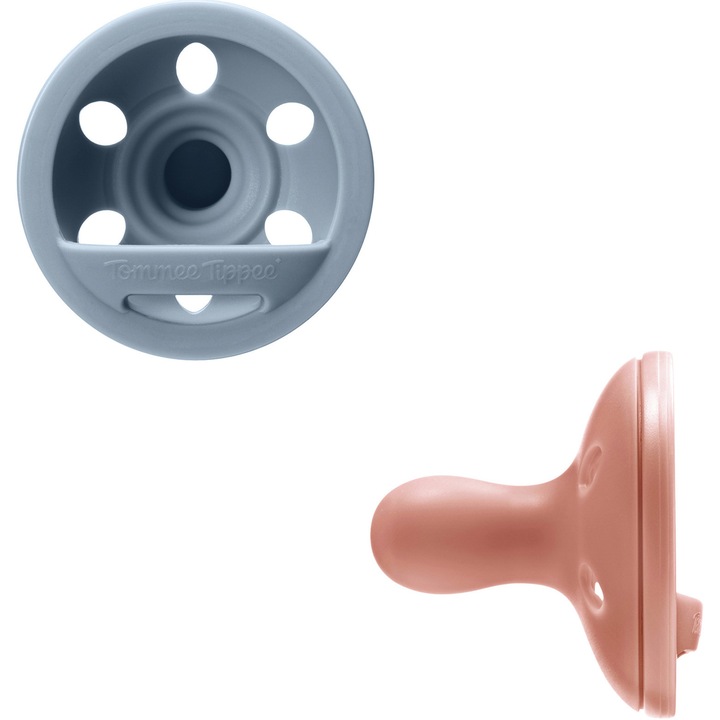Залъгалка Tommee Tippee "Breast like soother", 2 броя, 6-18 месеца
