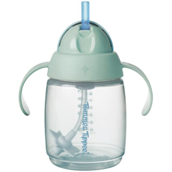 Cana Tommee Tippee Trainer cu pai, 240 ml, 6 luni +, 1 buc