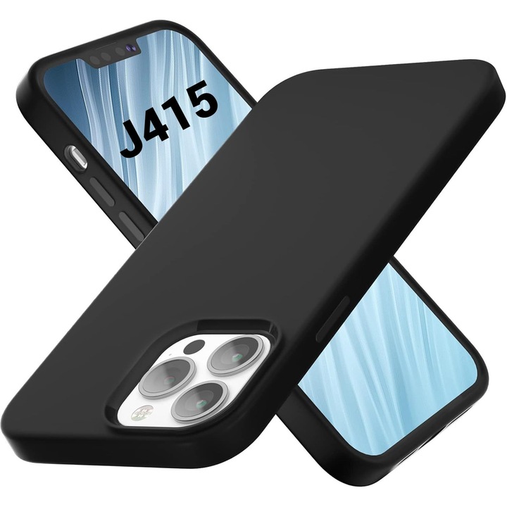 Husa de silicon ultra slim pentru Samsung J4 Plus 2018 (J415) Negru