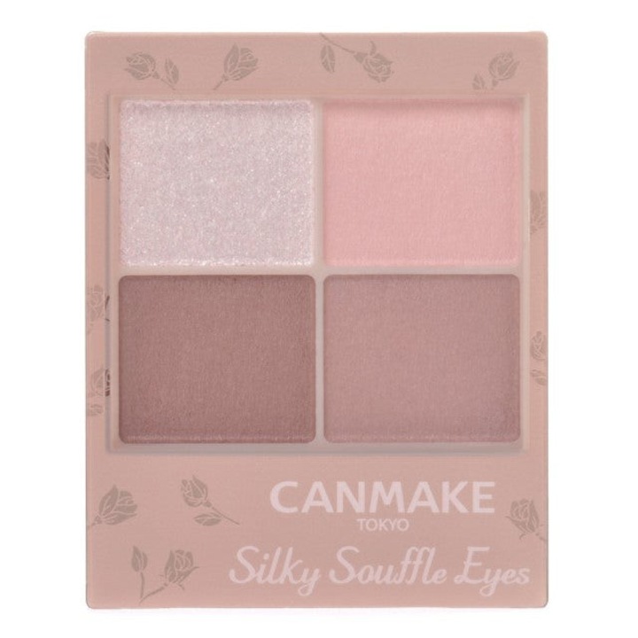 Paletă Farduri de Pleoape Canmake Silky Souffle Eyes M07 Tutu Ballerina 3.8g