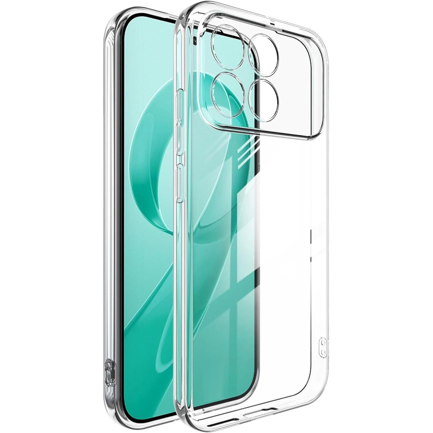 Husa pentru Poco F8 Pro, Anti-Shock 1.5mm, cu protectie lentile, transparenta