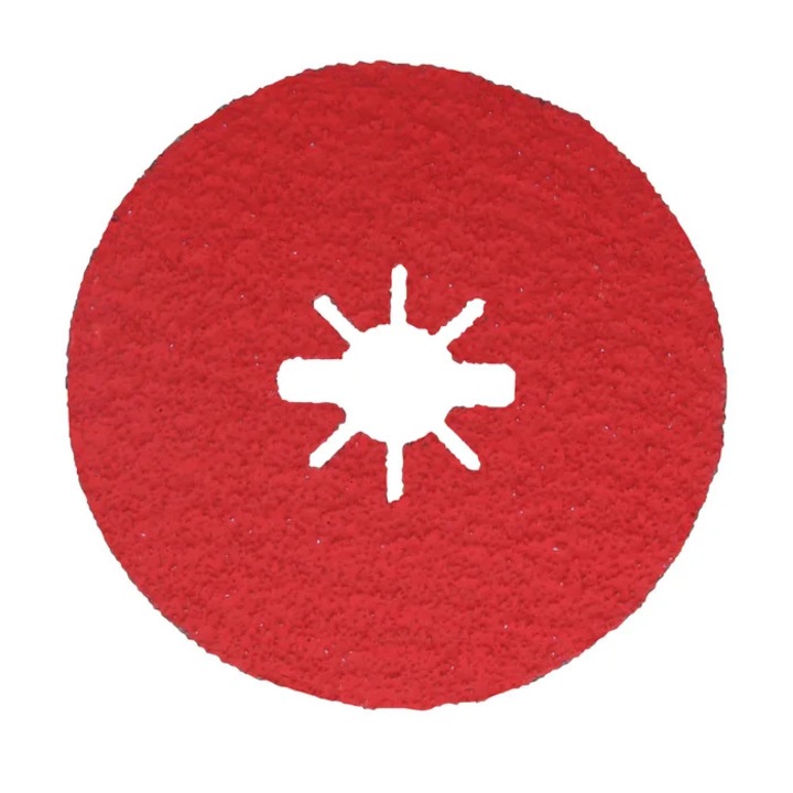 Disc abraziv pentru slefuire otel / inox / titan, Bosch X-Lock, 125 x 22.23 mm, granulatie 36