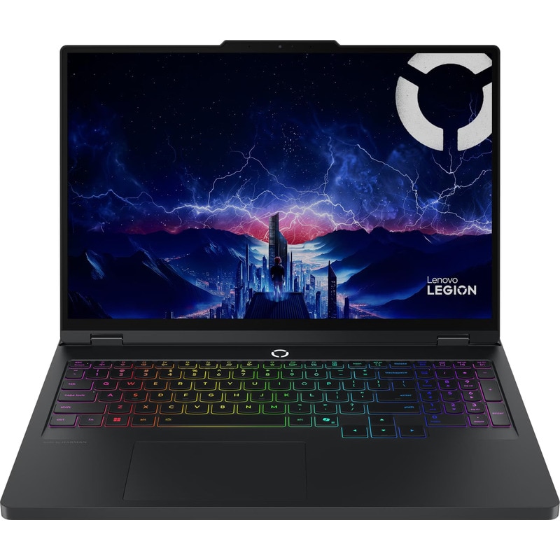 Laptop Gaming Lenovo Legion Pro 5 16IAX10H cu procesor Intel® Core™ Ultra 9 275HX pana la 5.4GHz, 16" WQXGA, OLED, 240Hz, 32GB DDR5 RAM, 2x 1TB SSD, NVIDIA® GeForce RTX™ 5070 Ti 12GB GDDR7, No OS, Eclipse Black, 3y on-site Premium Care