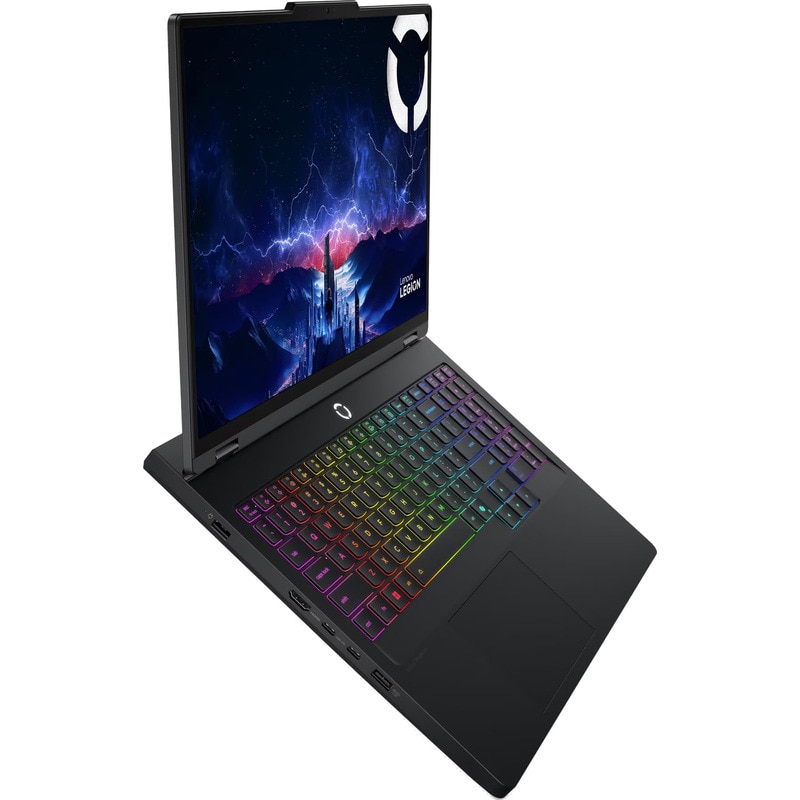 Laptop Gaming Lenovo Legion Pro 5 16IAX10H cu procesor Intel® Core™ Ultra 9 275HX pana la 5.4GHz, 16" WQXGA, OLED, 240Hz, 32GB DDR5 RAM, 2x 1TB SSD, NVIDIA® GeForce RTX™ 5070 Ti 12GB GDDR7, No OS, Eclipse Black, 3y on-site Premium Care