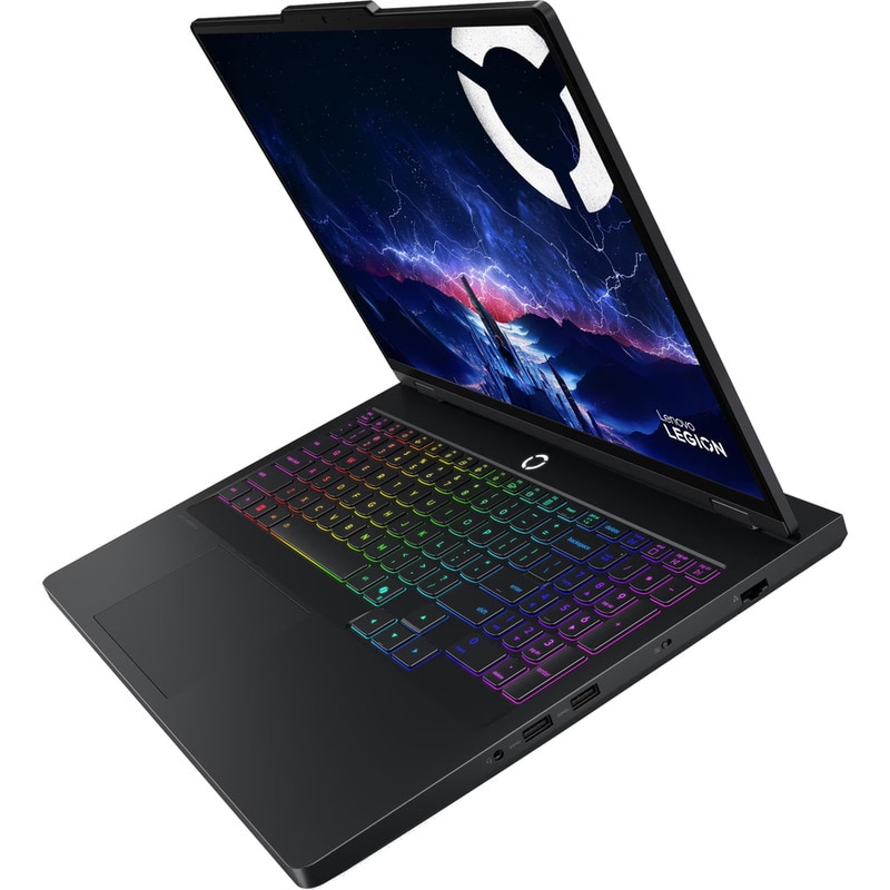 Laptop Gaming Lenovo Legion Pro 5 16IAX10H cu procesor Intel® Core™ Ultra 9 275HX pana la 5.4GHz, 16" WQXGA, OLED, 240Hz, 32GB DDR5 RAM, 2x 1TB SSD, NVIDIA® GeForce RTX™ 5070 Ti 12GB GDDR7, No OS, Eclipse Black, 3y on-site Premium Care