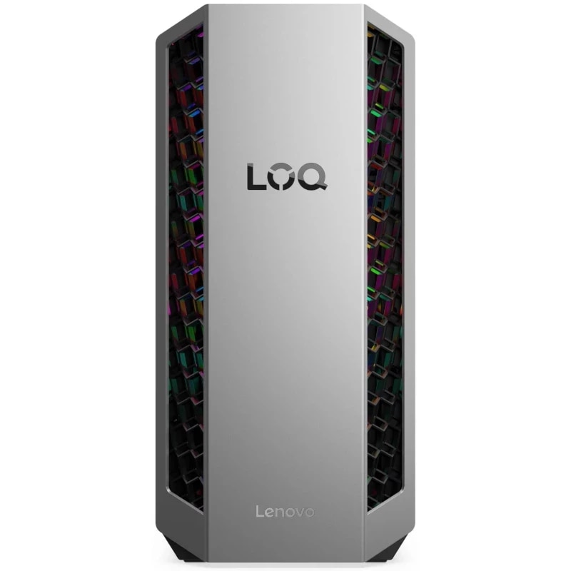 Sistem Desktop PC Gaming Lenovo LOQ Tower 26ADR10 cu procesor AMD