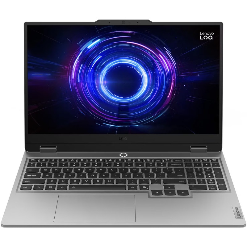Laptop Gaming Lenovo LOQ 15IRX10 cu procesor Intel® Core i5-13450HX pana la 4.6GHz, 15.6" FHD, IPS, 144Hz, 16GB DDR5, 1TB SSD, NVIDIA® GeForce RTX™ 5050 8GB GDDR7, NO OS, Luna Grey