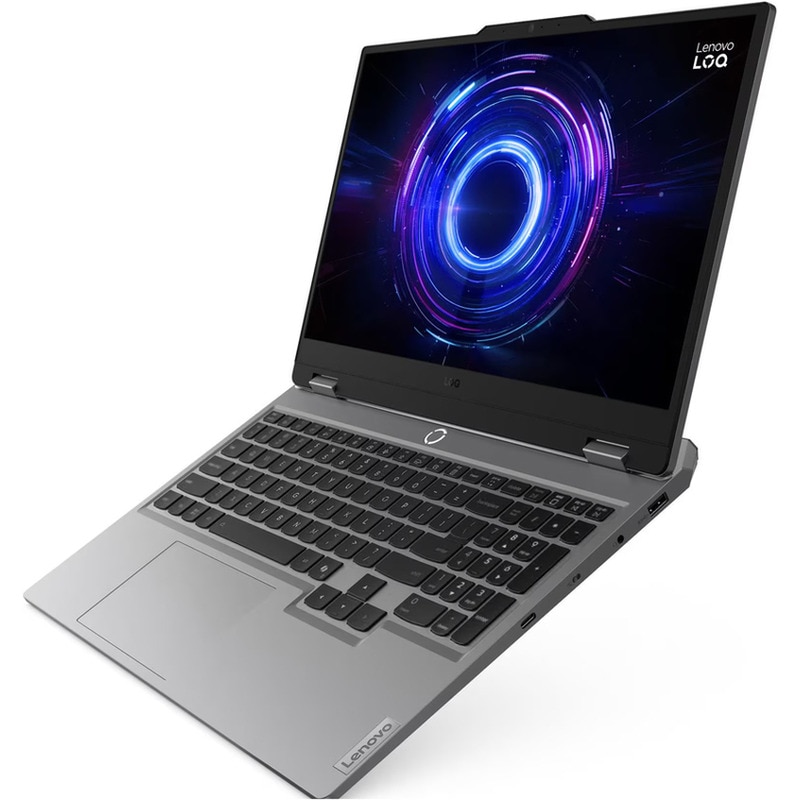 Laptop Gaming Lenovo LOQ 15IRX10 cu procesor Intel® Core i5-13450HX pana la 4.6GHz, 15.6" FHD, IPS, 144Hz, 16GB DDR5, 1TB SSD, NVIDIA® GeForce RTX™ 5050 8GB GDDR7, NO OS, Luna Grey