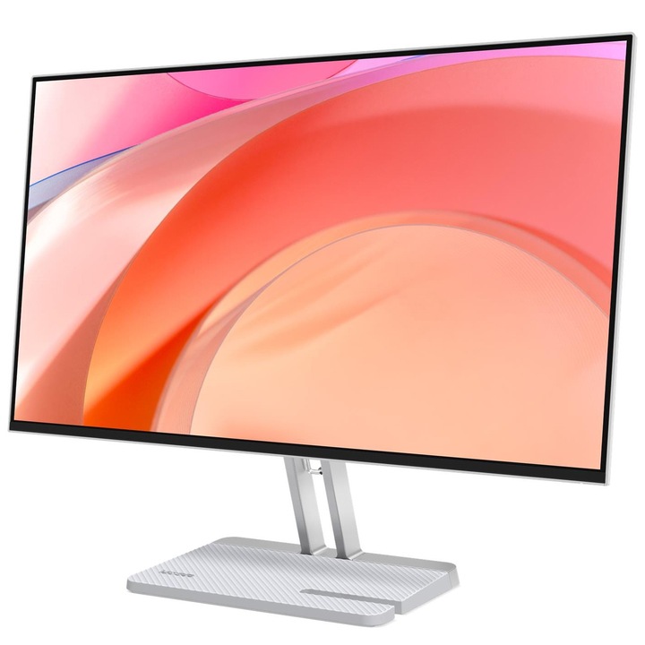 Monitor LED Lenovo L27-4C, 27", FHD (1920 X 1080), 144Hz, 99% sRGB, 4ms GTG, 1ms MPRT, AMD FreeSync™ support, Low Blue Light, difuzoare 2x3W, HDMI®, VGA, Audio, VESA, Cloud Grey
