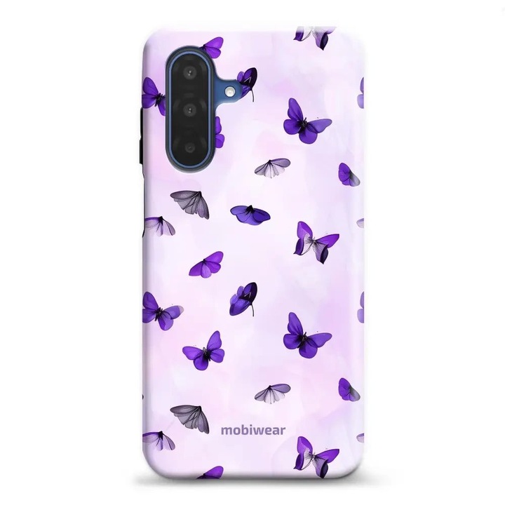 Carcasa rezistenta Mobiwear Elite Pro pentru Samsung Galaxy A17 / A17 5G, multicolor, protectie impotriva socurilor si zgarieturilor