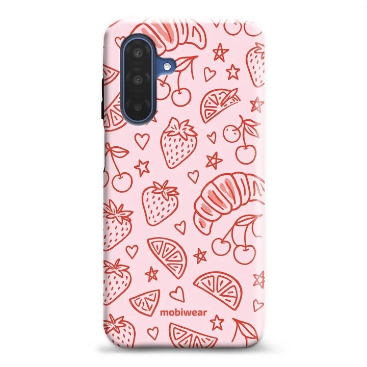 Carcasa rezistenta Mobiwear Elite Pro pentru Samsung Galaxy A17 / A17 5G, protectie dubla, culoare bej, set 1 husa