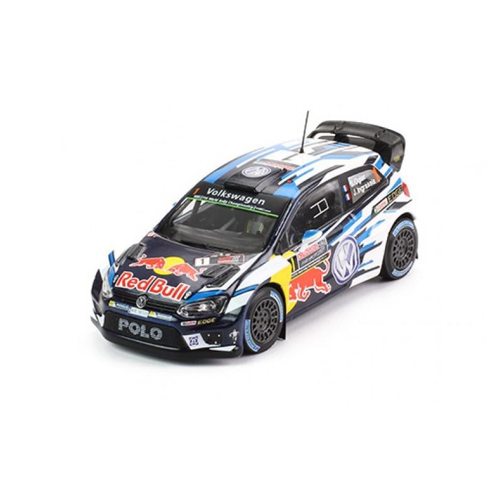 Volkswagen Polo R WRC Monte Carlo 2016 modellautó 1:43 méretarányban Sebastien Ogier