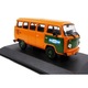 Volkswagen Kombi SEGBA 1983 fém makett 1:43 narancssárga/zöld