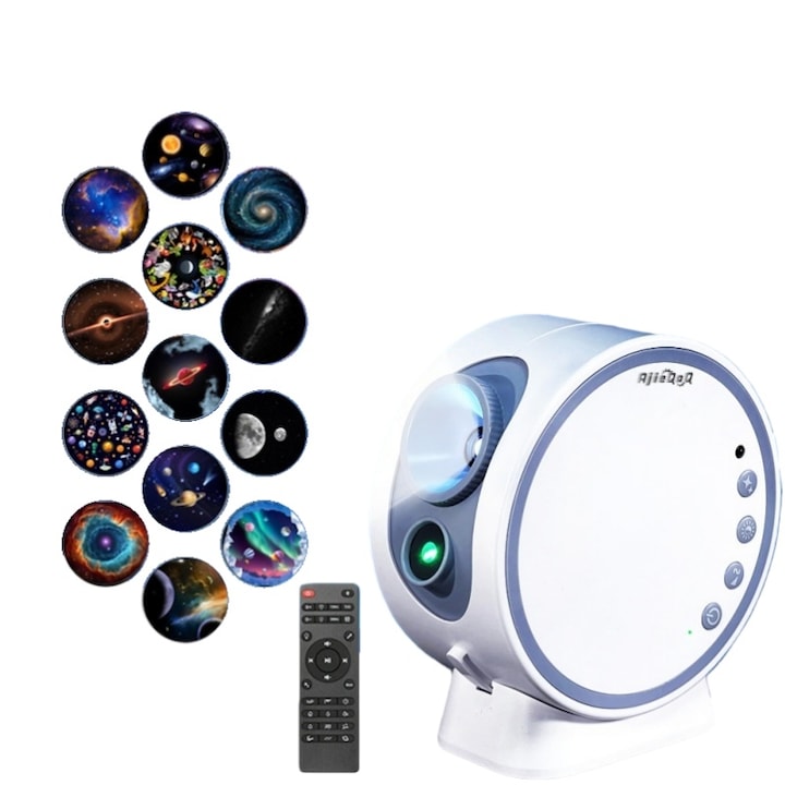 Videoproiector portabil XGIMI Vibe One Battery Powered Match Night Collection, Ecran Proiectie Inclus, 250 ISO lumeni, Google TV, 1080p, Sound by JBL,