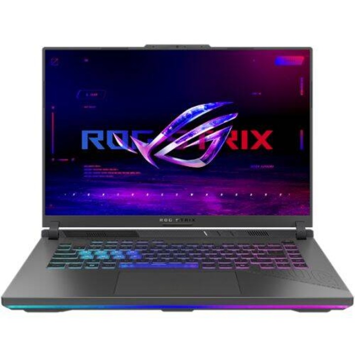 Laptop ASUS ROG Strix G16 FHD+ 16 inch AMD Ryzen 9 8940HX 16GB 1TB SSD RTX 5070 Ti Free Dos Eclipse Gray