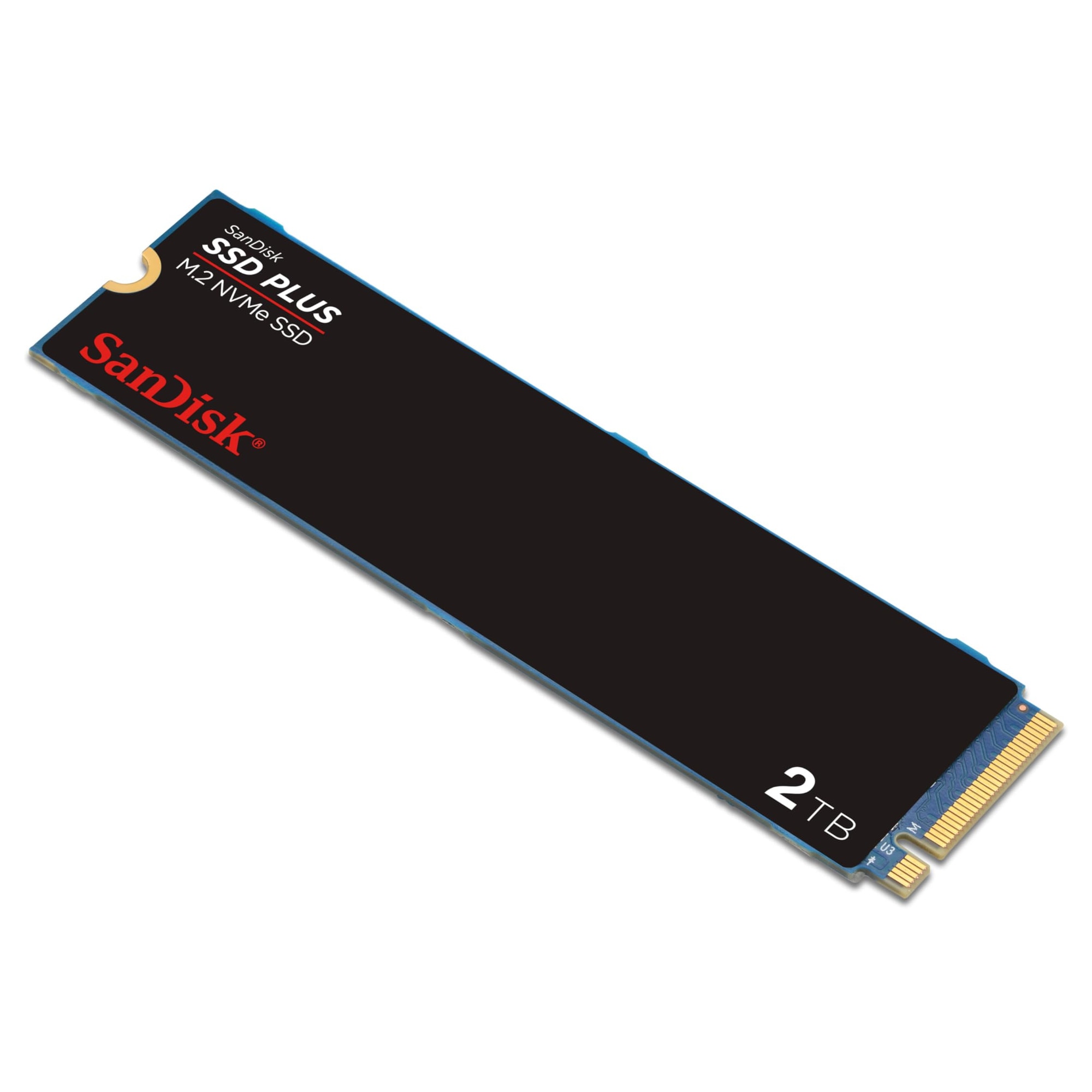 SSD SanDisk Plus 2TB, PCIe Gen 3, M.2, viteza 3200/3000 MB/s - eMAG.ro