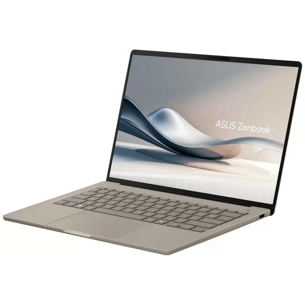 Laptop ASUS ZenBook A14 OLED UX3407QA-QD289W Snapdragon X1-26-100 14inch 16GB 512GB Windows 11 Home Bej