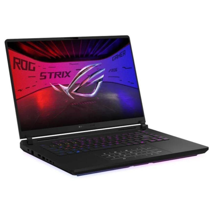 Laptop ASUS ROG Strix Scar 16 2.5K 16 inch Intel Core Ultra 9 275HX 32GB 2TB SSD RTX 5080 Windows 11 Home Black