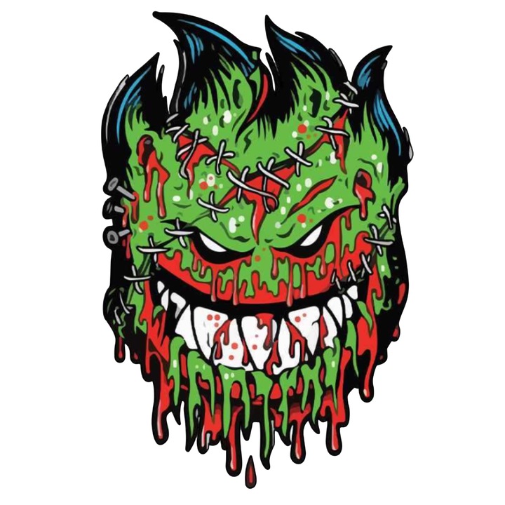 Sticker auto, decorativ, Monstru, Monster, 20cm